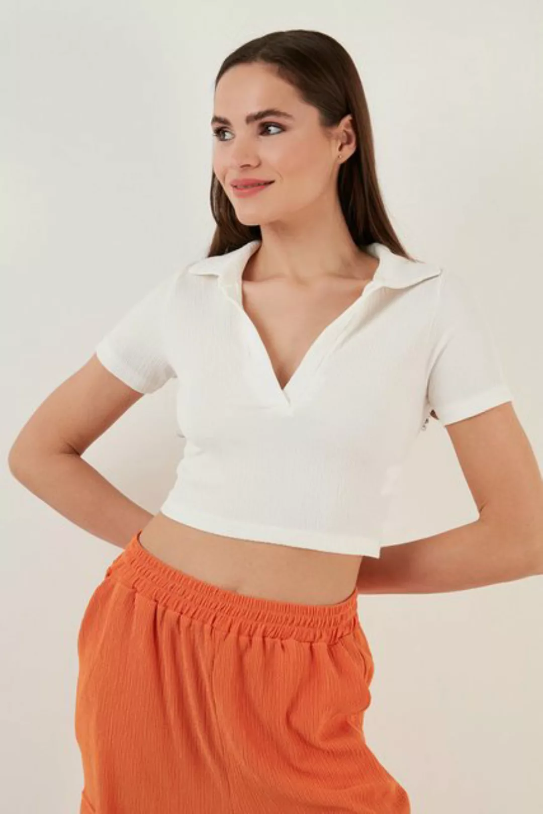 LELA Shirtbluse Slim Fit (1-tlg) günstig online kaufen