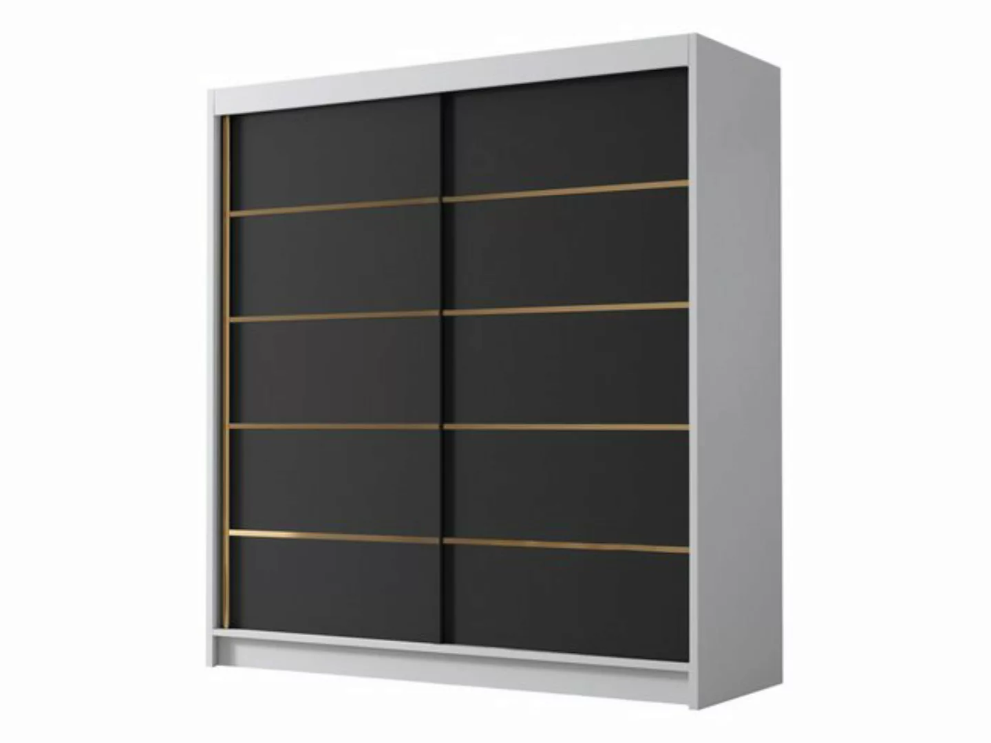 MIRJAN24 Kleiderschrank Bali IV (mit zwei Schwebetüren) 180x58x215 cm günstig online kaufen