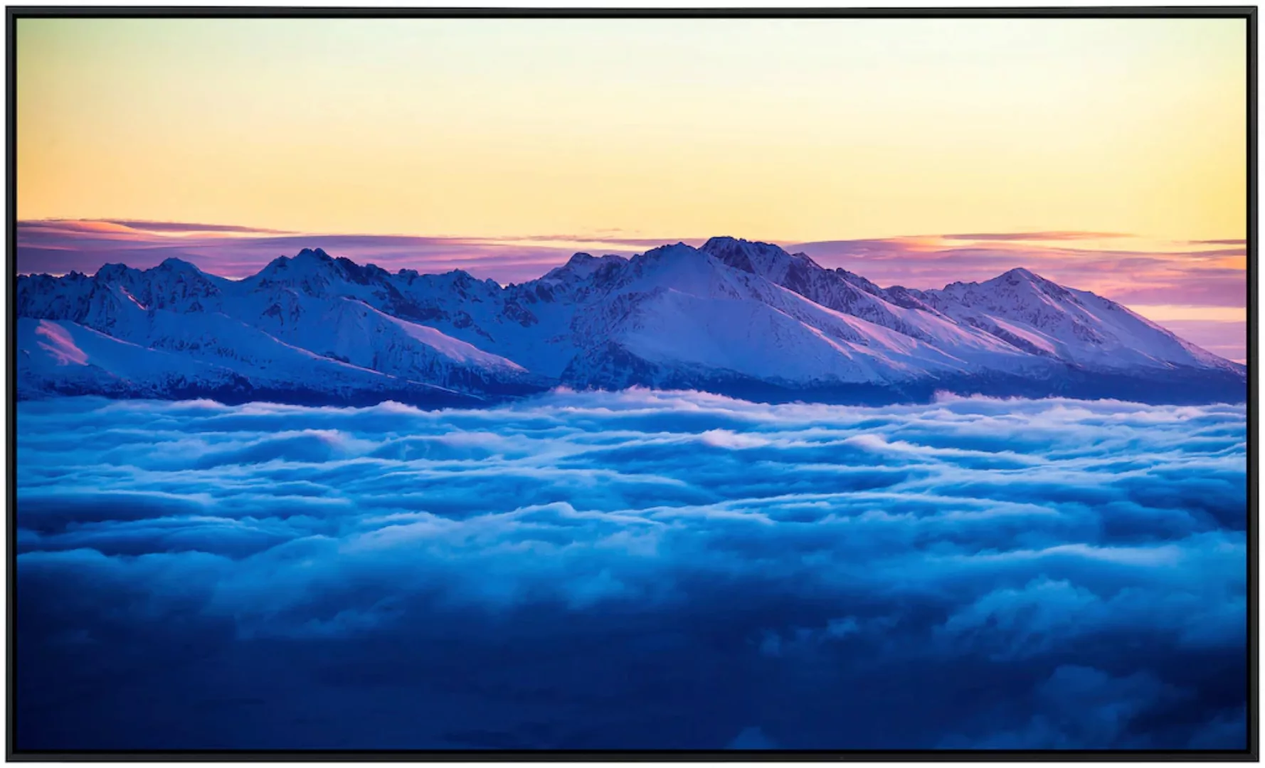Papermoon Infrarotheizung »Wolkenmeer«, sehr angenehme Strahlungswärme günstig online kaufen