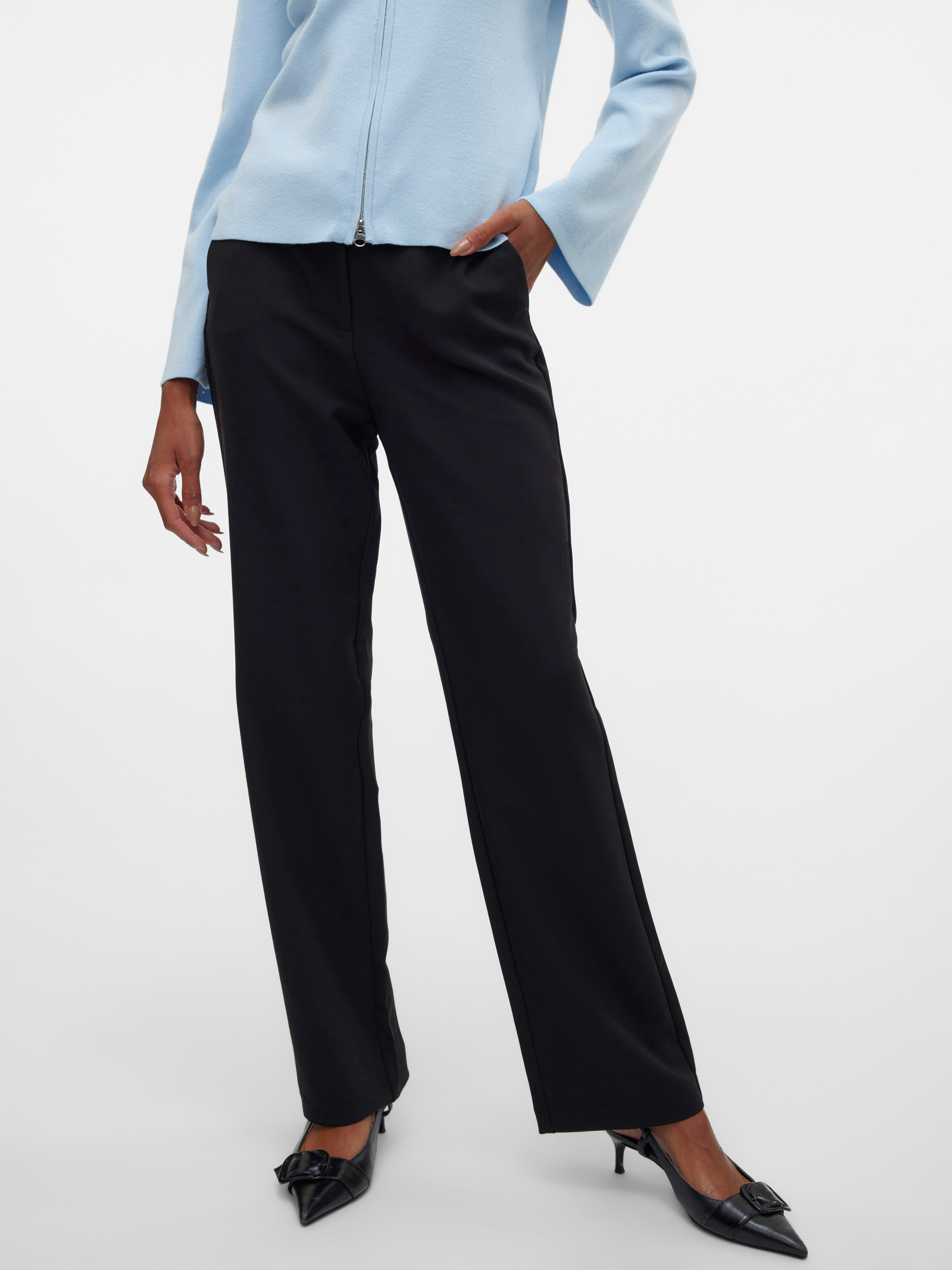 Vero Moda Anzughose VMCLAIR MW STRAIGHT PANT NOOS günstig online kaufen