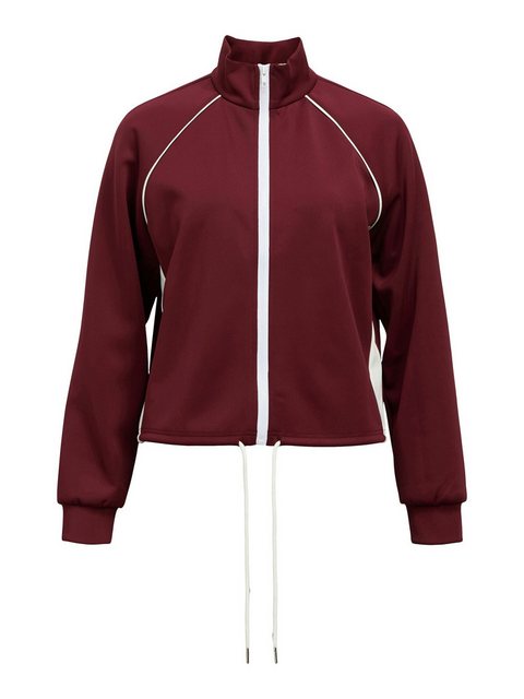 Object Sweatjacke OBJCASSIDY (1-tlg) Seitenstreifen günstig online kaufen