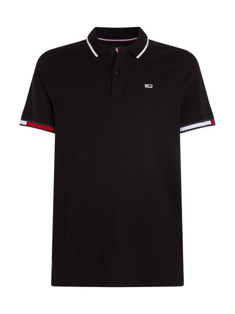 Tommy Jeans Poloshirt TJM REG FLAG CUFFS POLO mit Polokragen günstig online kaufen