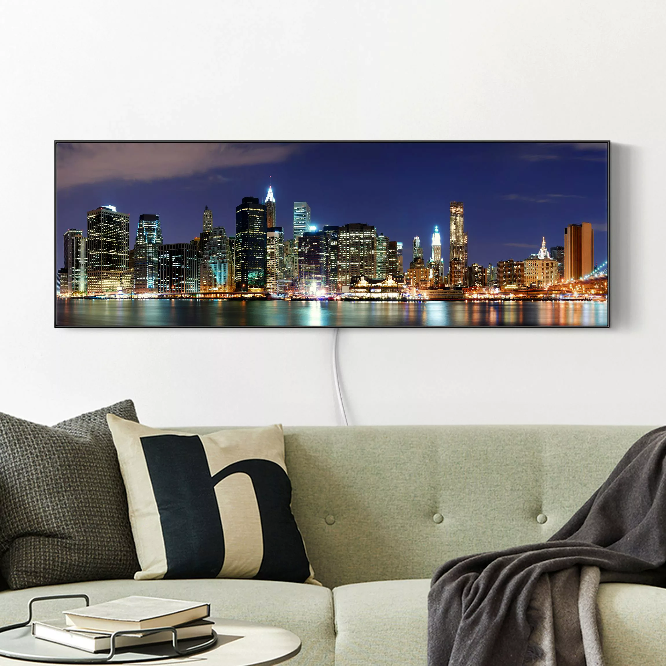 LED-Wechselbild Manhattan in New York City günstig online kaufen