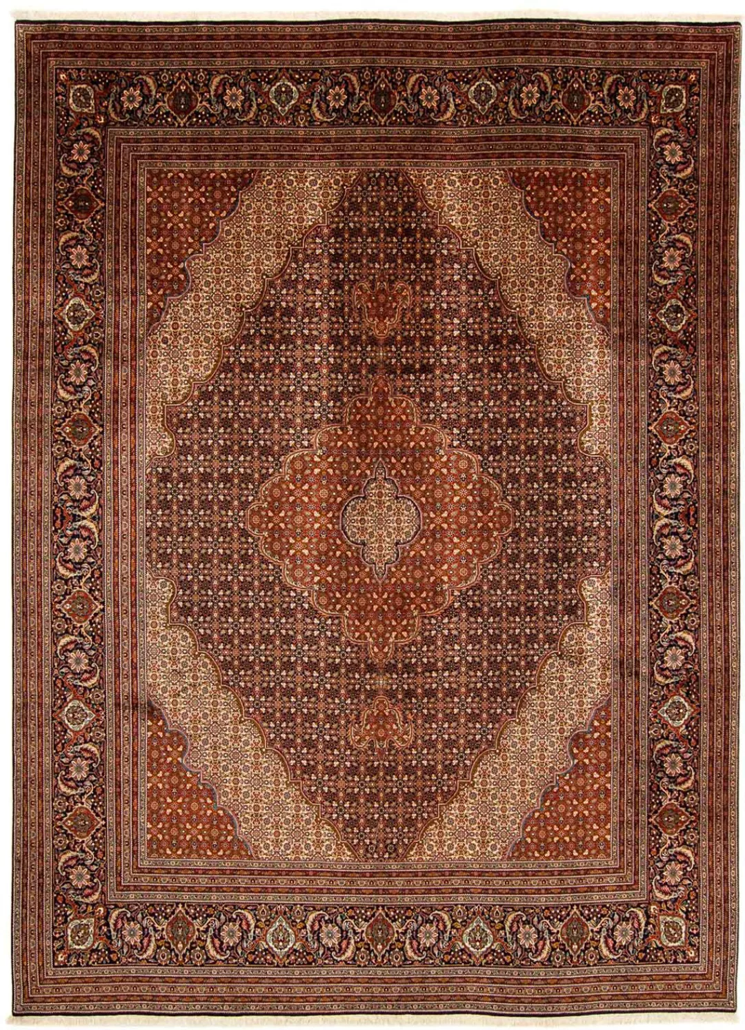 morgenland Orientteppich »Perser - Täbriz - 390 x 295 cm - braun«, rechteck günstig online kaufen