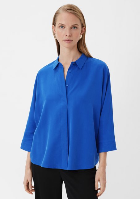 Comma 3/4-Arm-Shirt Bluse mit 3/4-Ärmeln günstig online kaufen