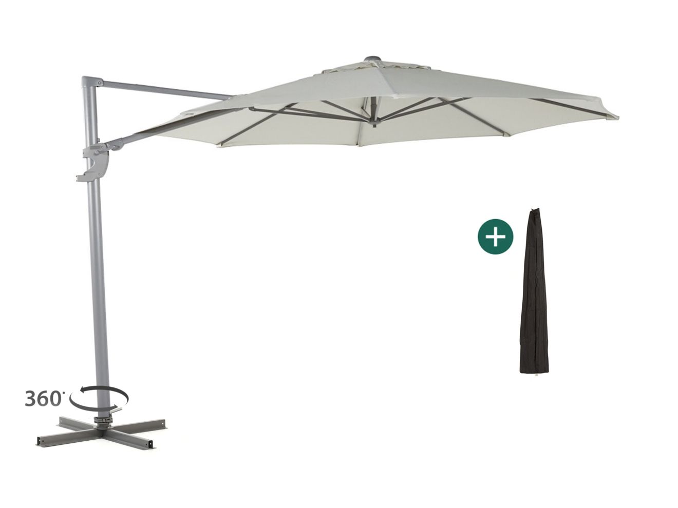 Shadowline Francisco Ampelschirm ø 330 cm günstig online kaufen