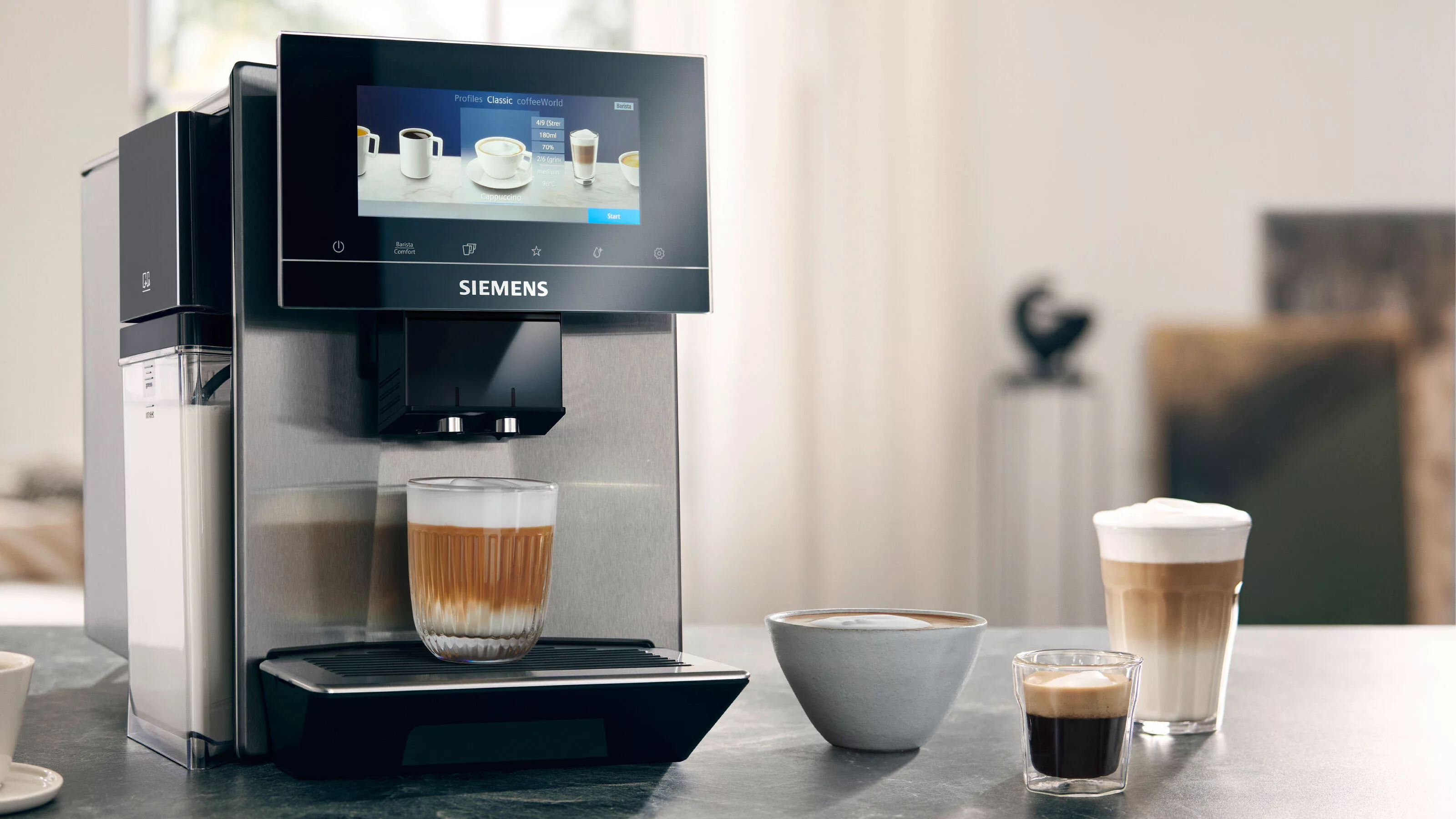 SIEMENS Kaffeevollautomat »TQ903DZ3« günstig online kaufen