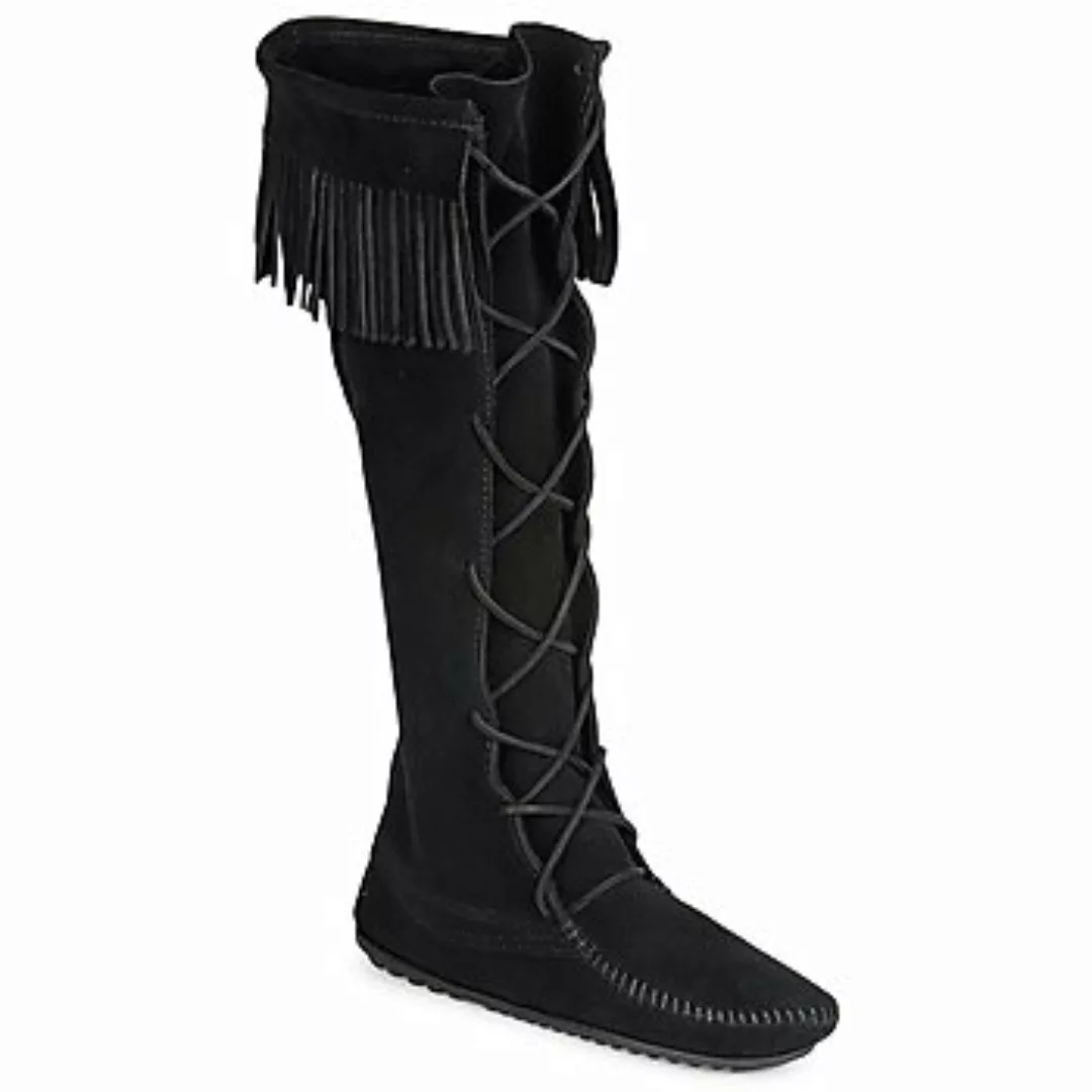 Minnetonka  Damenstiefel FRONT LACE HARDSOLE KNEE HI BOOT günstig online kaufen