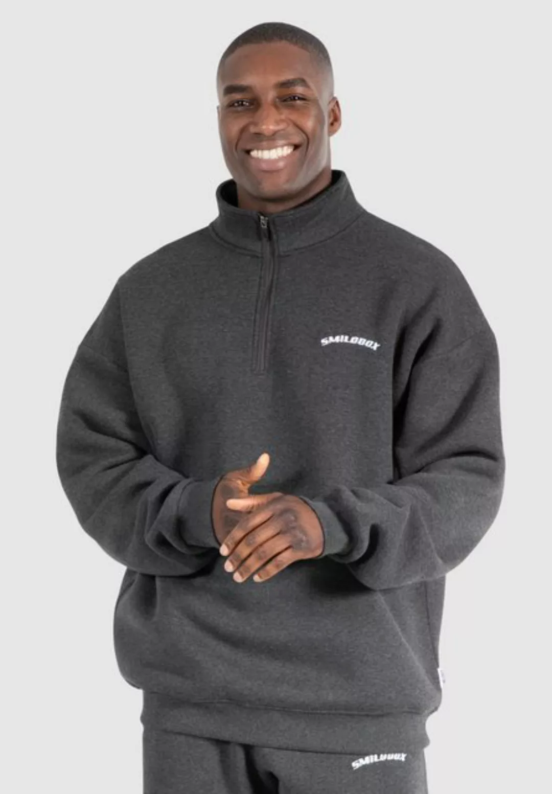 Smilodox Sweatshirt Gatlin Oversize günstig online kaufen