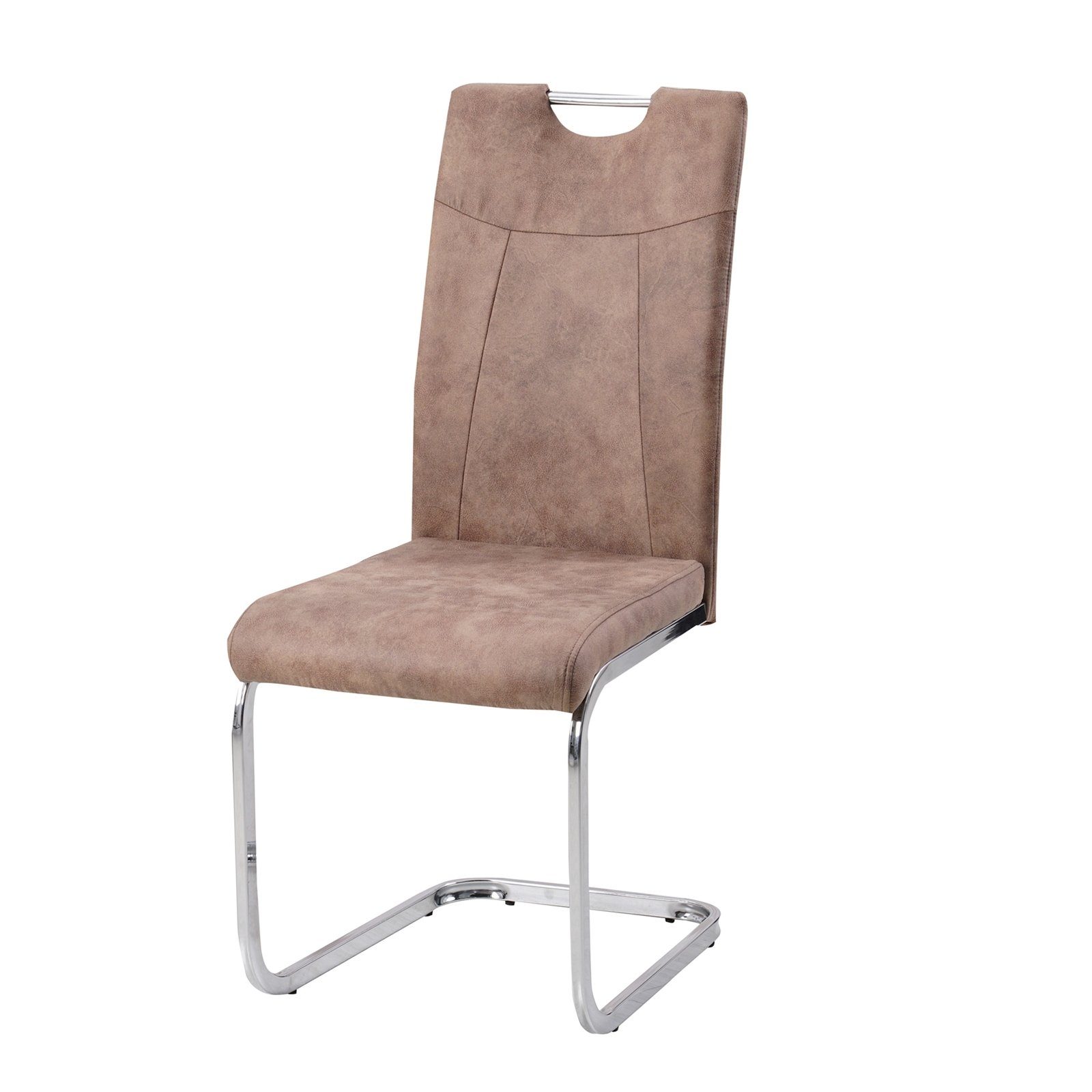 HTI-Living Freischwinger Schwingstuhl KellyC Braun (Stück, günstig online kaufen