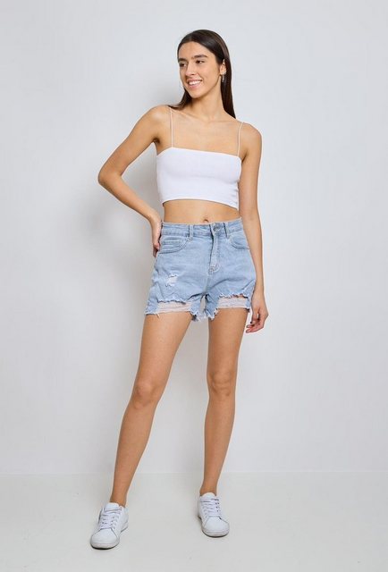 Elara Caprihose Elara Damen Shorts (1-tlg) günstig online kaufen