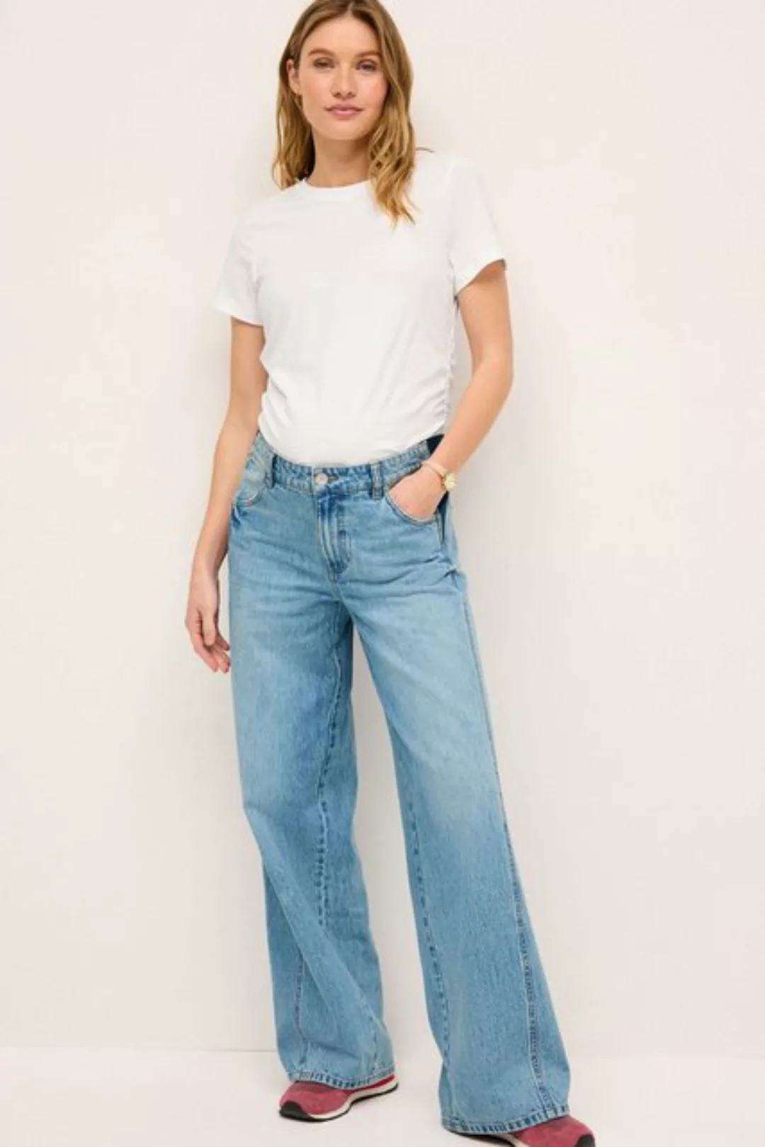 Next Umstandsjeans Jeans mit weitem Bein (1-tlg) günstig online kaufen