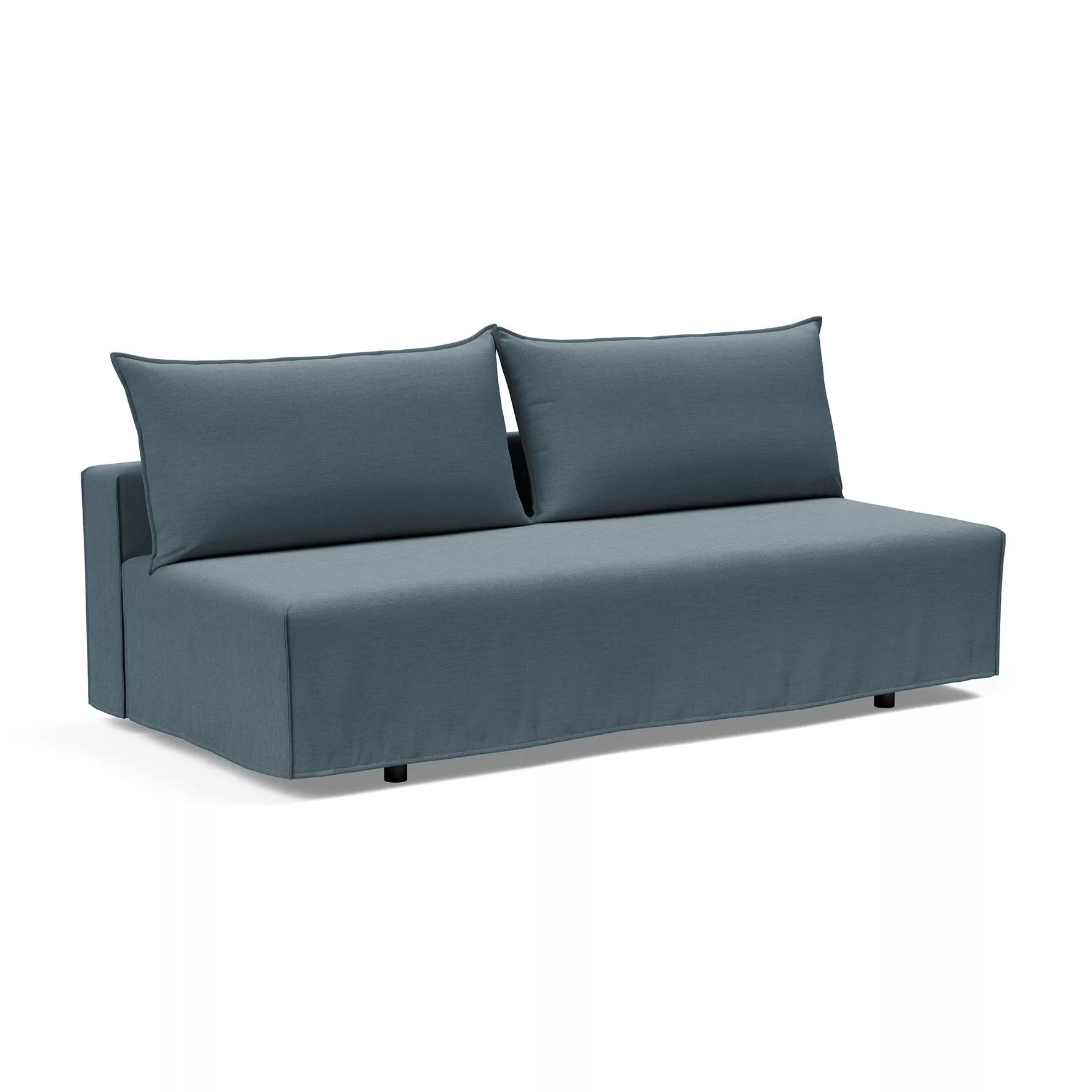 Innovation - Revivus Schlafsofa 200x100cm - blau/Stoff 573 Vivus Dusty Blue günstig online kaufen