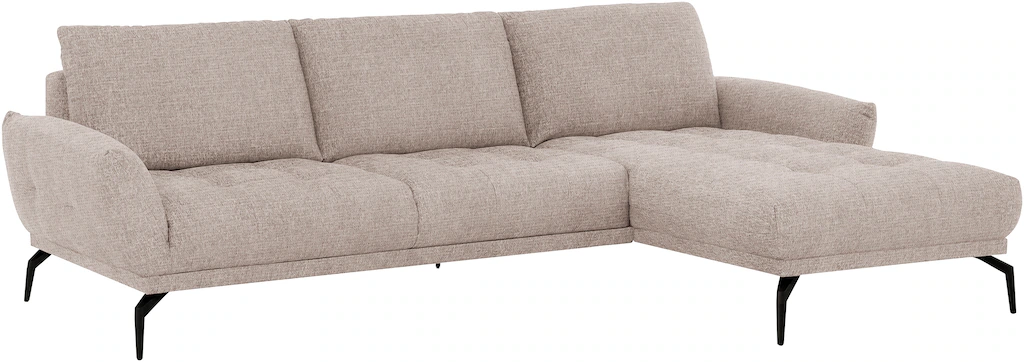 exxpo - sofa fashion Ecksofa "NICEA erstklassiger Sitzkomfort", In hochwert günstig online kaufen