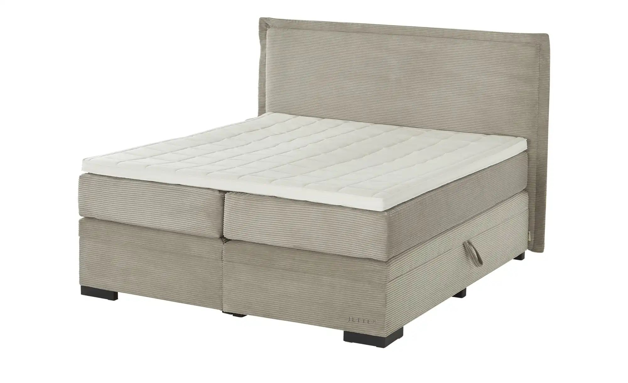 Jette Home Boxspringbett mit Bettkasten  Adapt ¦ beige ¦ Maße (cm): B: 202 günstig online kaufen