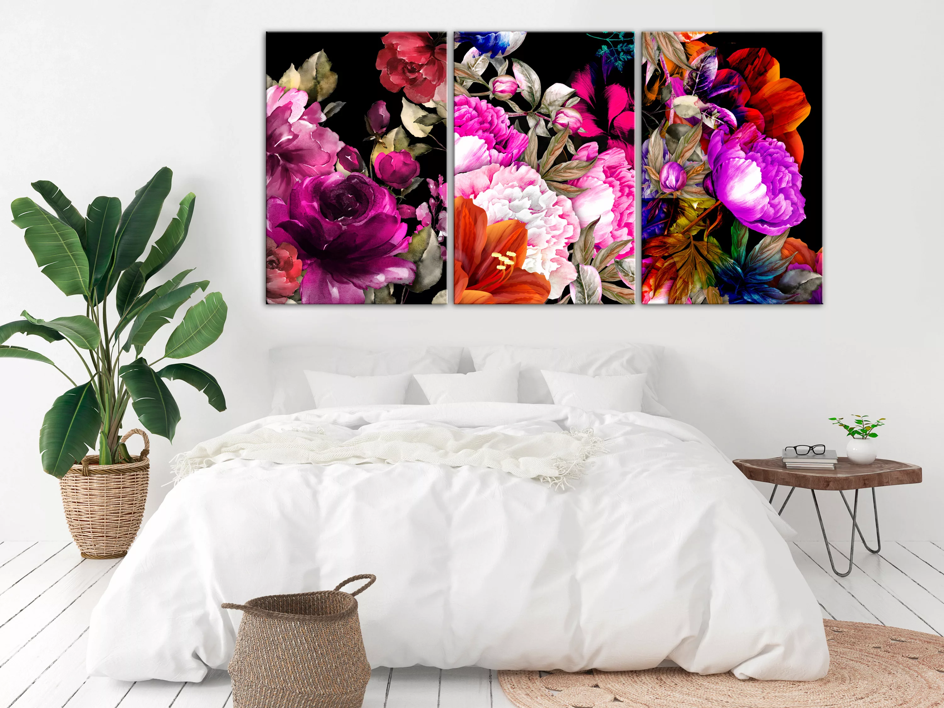 Wandbild - Holiday Bouquet (3 Parts) günstig online kaufen