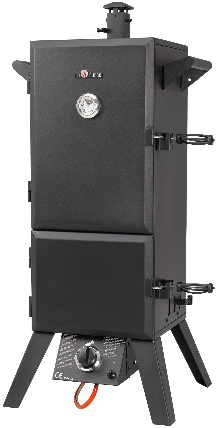 EL Fuego Gasgrill/Smoker Portland XL ca. 64 x 127,5 x 50 cm günstig online kaufen