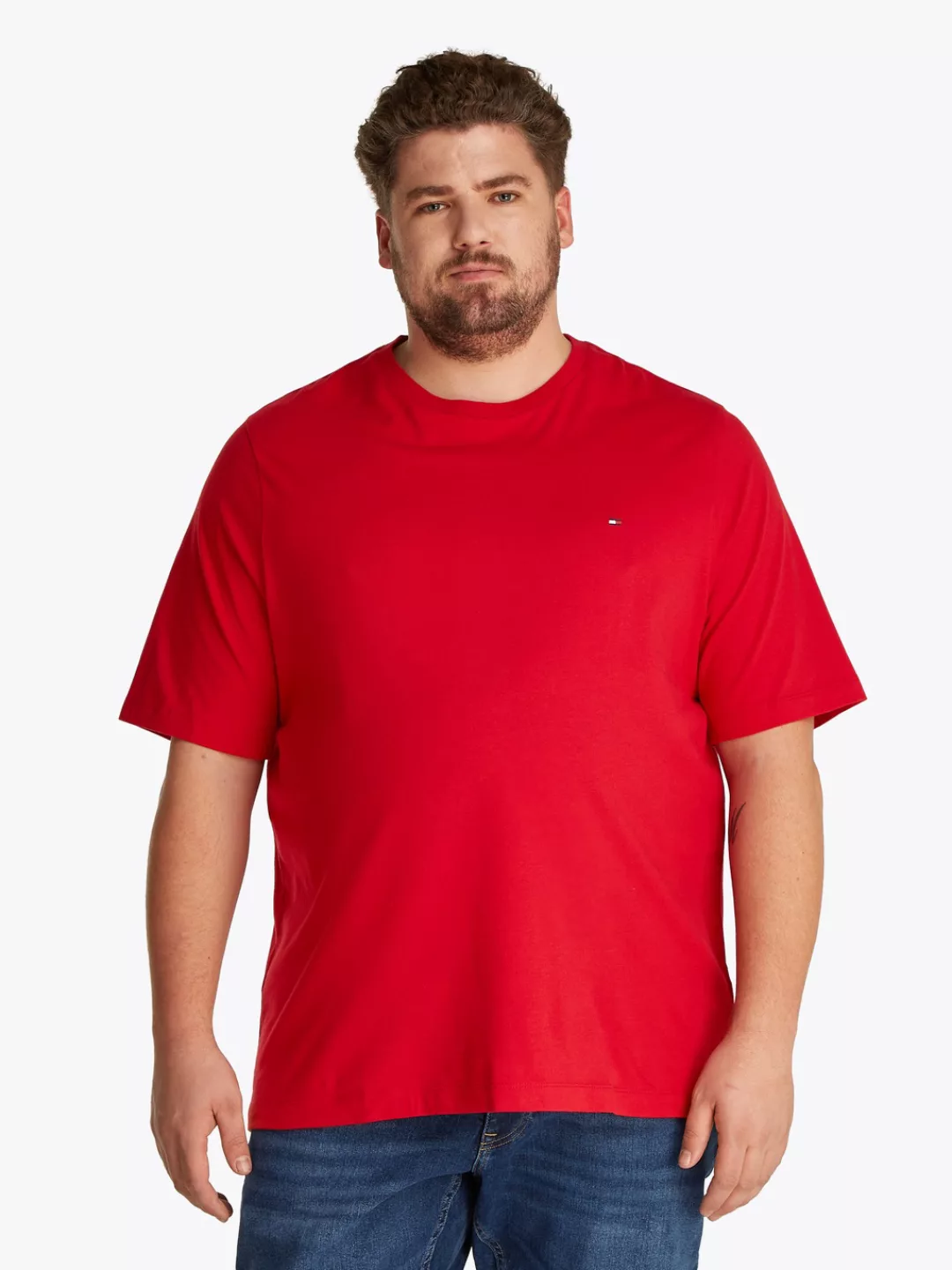 Tommy Hilfiger Big & Tall T-Shirt BT-ESSENTIAL REG FIT SOLID TEE-B Große Gr günstig online kaufen