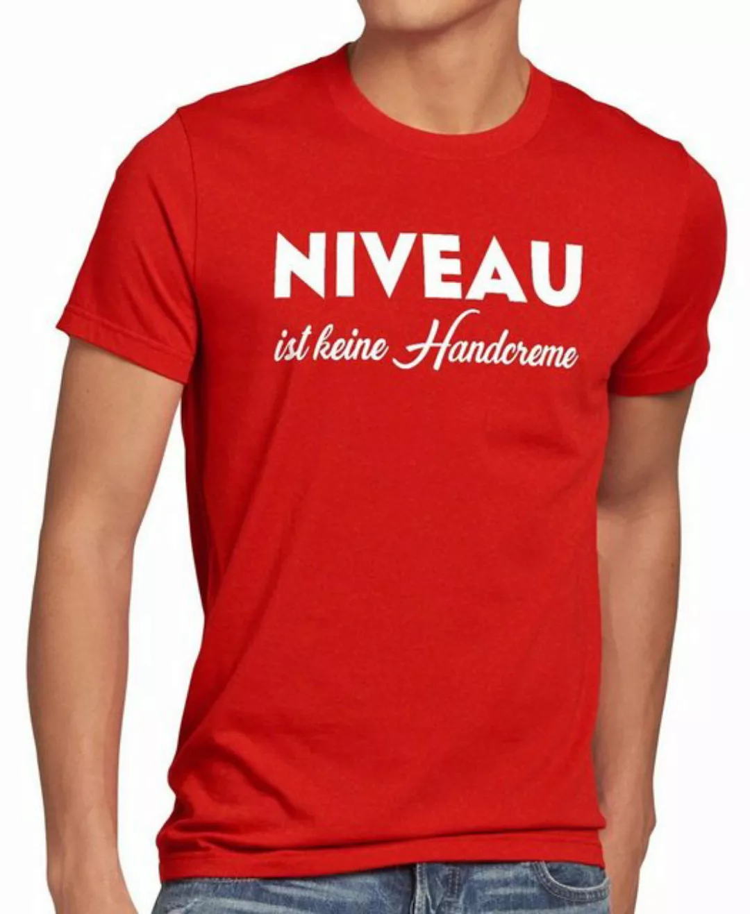 style3 T-Shirt Niveau ist keine Handcreme Creme Funshirt Spruch nivea fun l günstig online kaufen