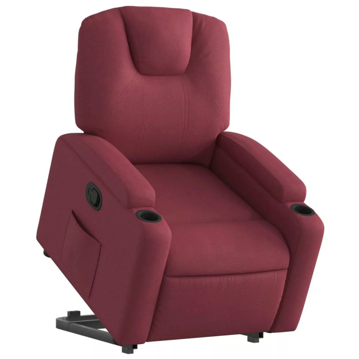 vidaXL Relaxsessel mit Aufstehhilfe Weißrot Stoff Modell 14 günstig online kaufen