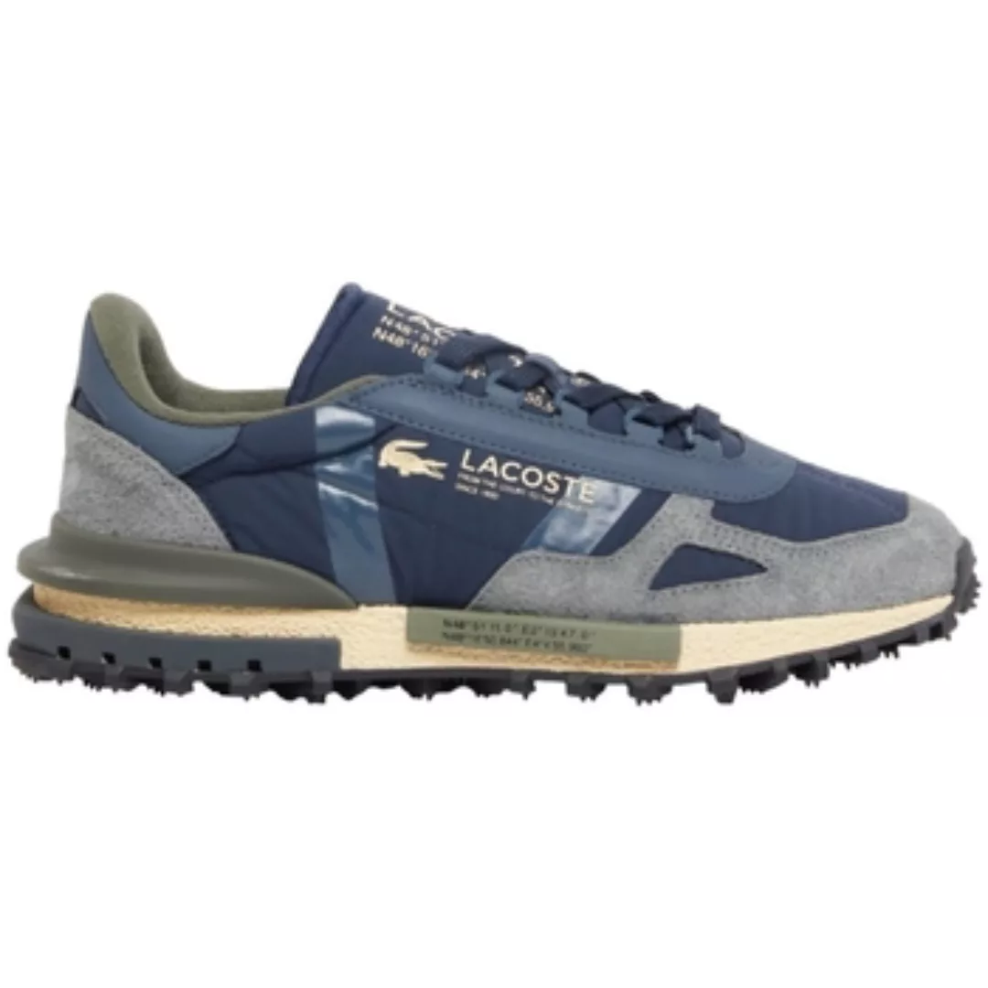 Lacoste  Sneaker Elite Active 125 2 SMA - Navy/Khaki günstig online kaufen