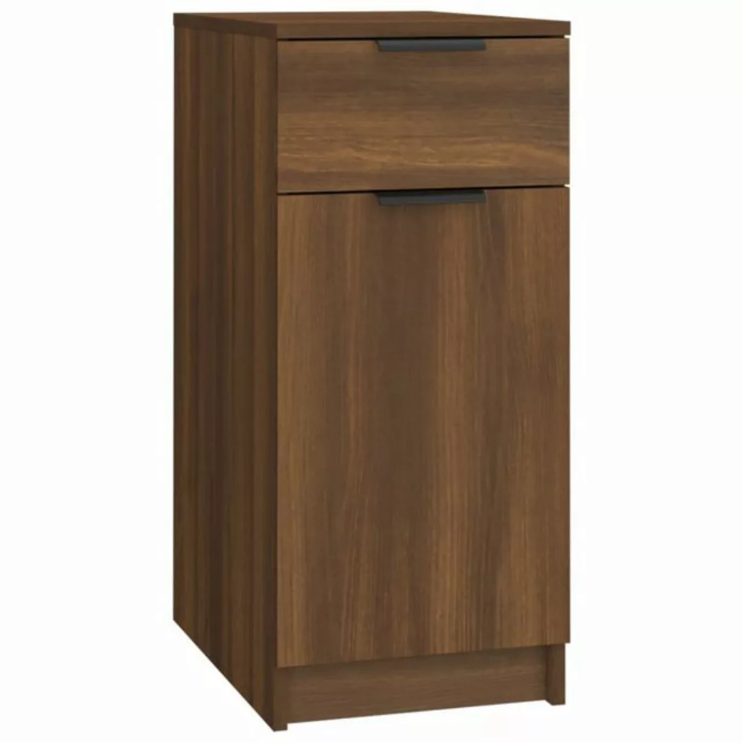 vidaXL Aktenschrank Schreibtischschrank Braun Eiche 33,5x50x75 cm Spanplatt günstig online kaufen