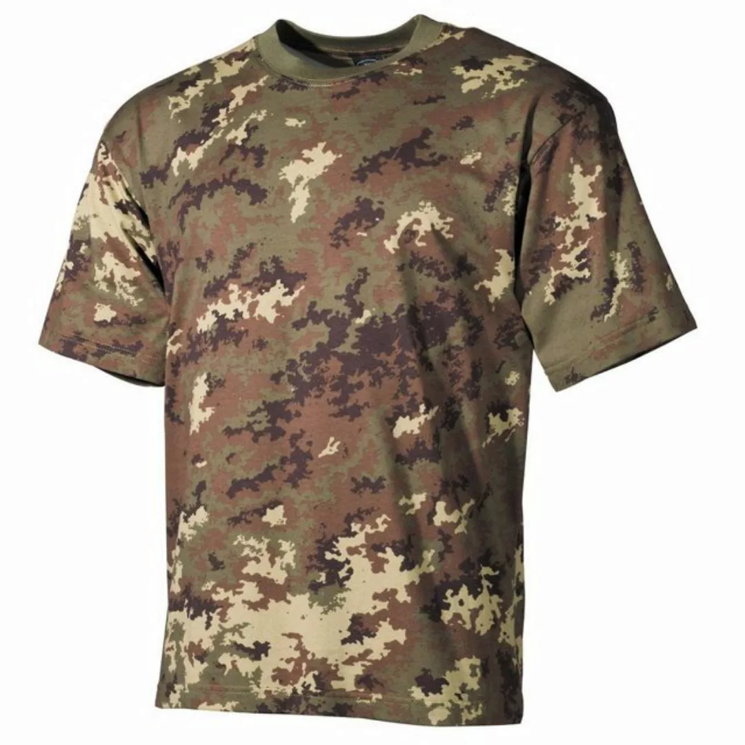 MFH T-Shirt Outdoor T-Shirt Flecktarn halbarm vegetato 170 g/m² XL günstig online kaufen