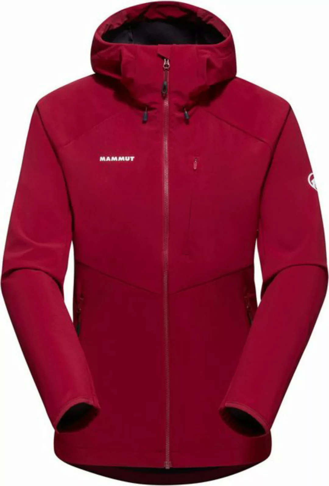 Mammut Funktionsjacke Ultimate Comfort SO Hooded Jacket W BLOOD RED günstig online kaufen