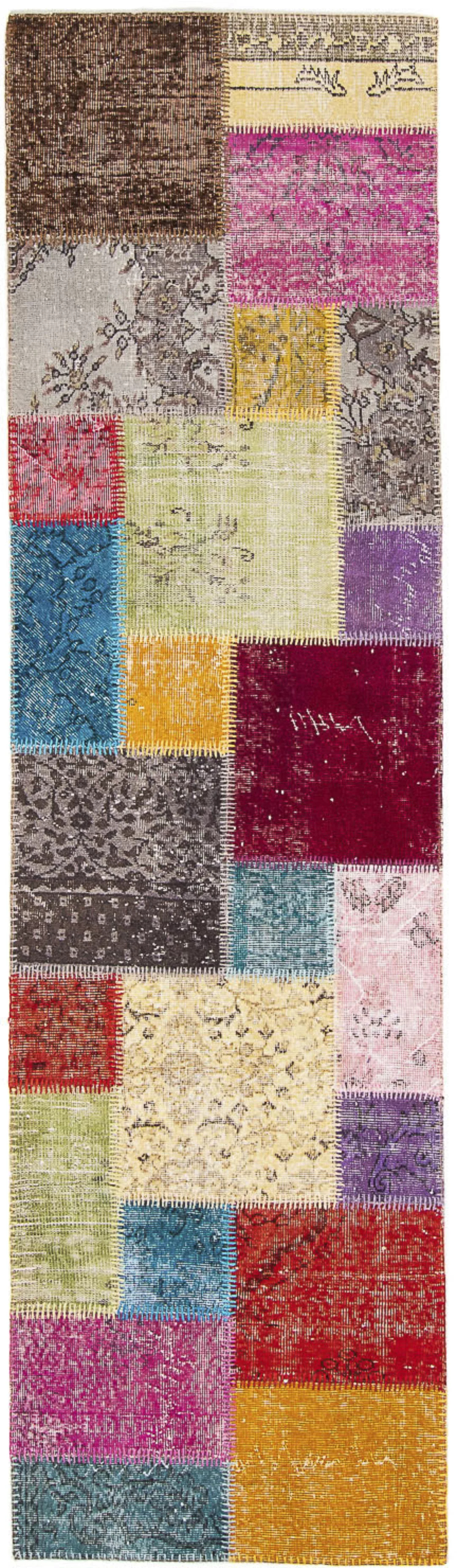 morgenland Wollteppich »Patchwork Patchwork 242 x 172 cm«, rechteckig günstig online kaufen