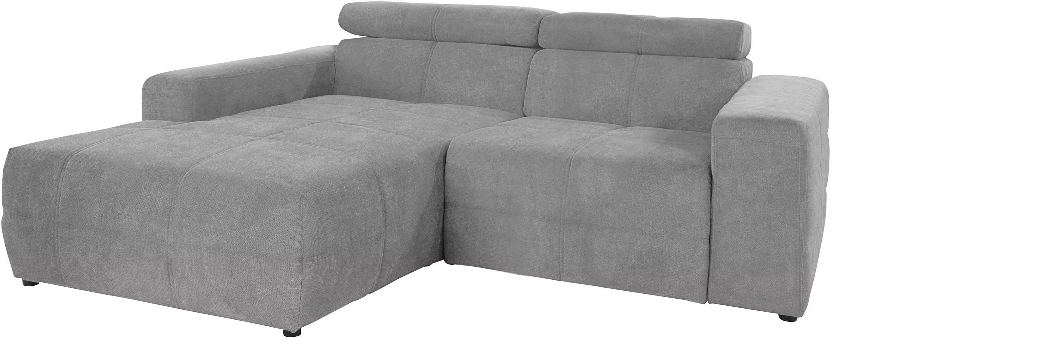 DOMO collection Ecksofa "Brandon kleine Ausführung B/T/H: 214/100/80 cm" günstig online kaufen