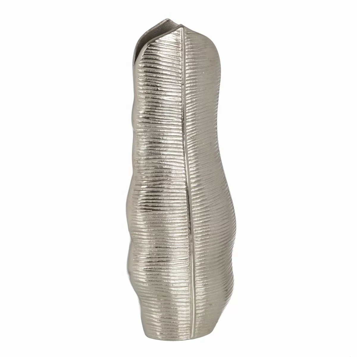 Vase Metall Silber 17 X 9 X 44 Cm günstig online kaufen