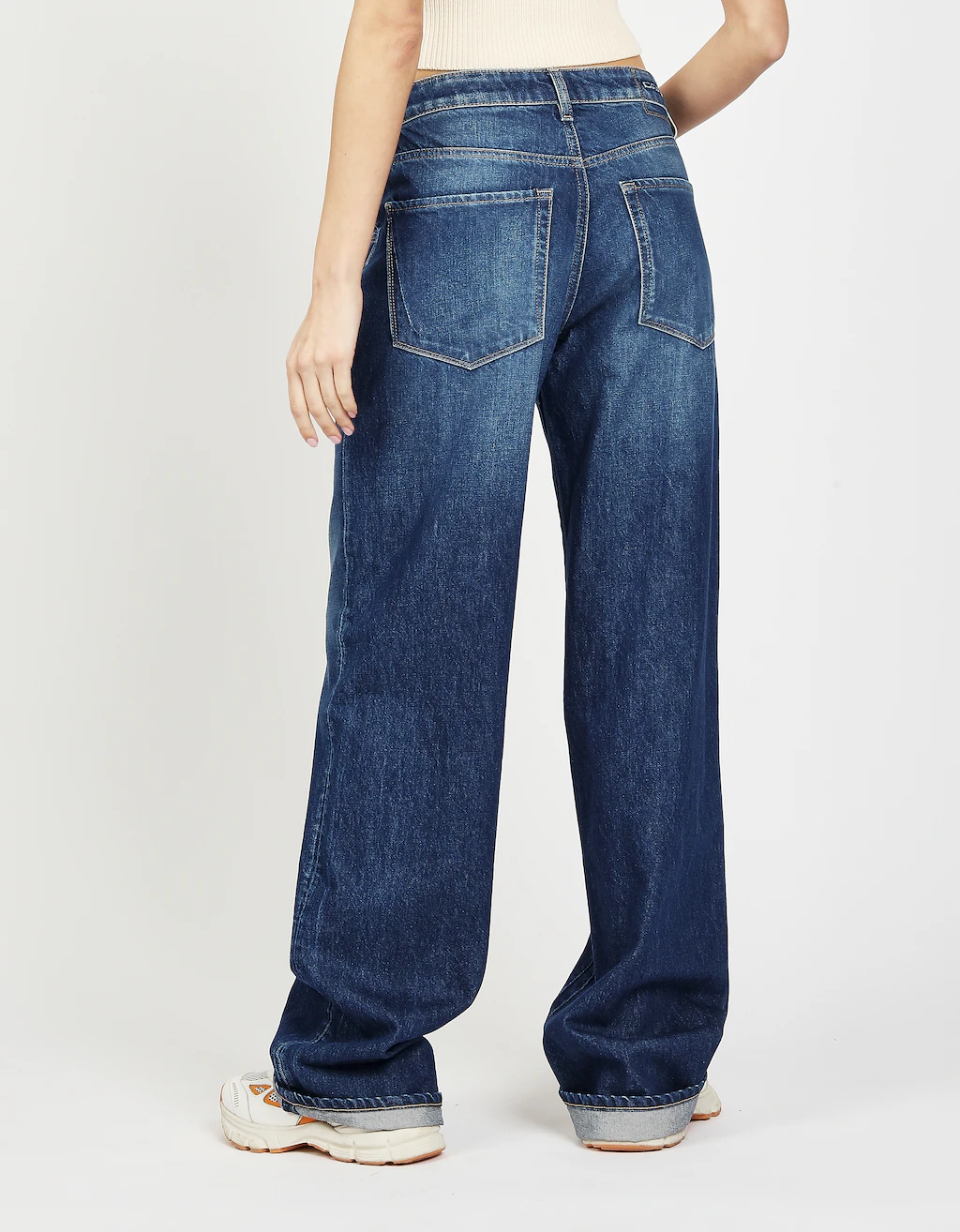 GANG Loose-fit-Jeans "94CLAIRE", mit Bindegürtel und Naht am Oberschenkel, günstig online kaufen