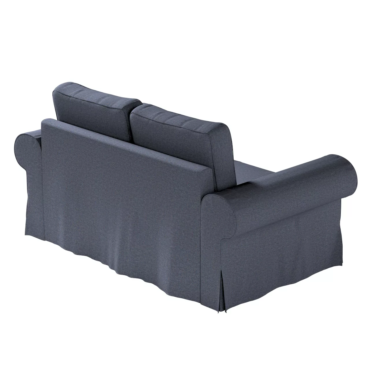 Bezug für Backabro 2-Sitzer Sofa ausklappbar, dunkelblau, Bezug für Backabr günstig online kaufen