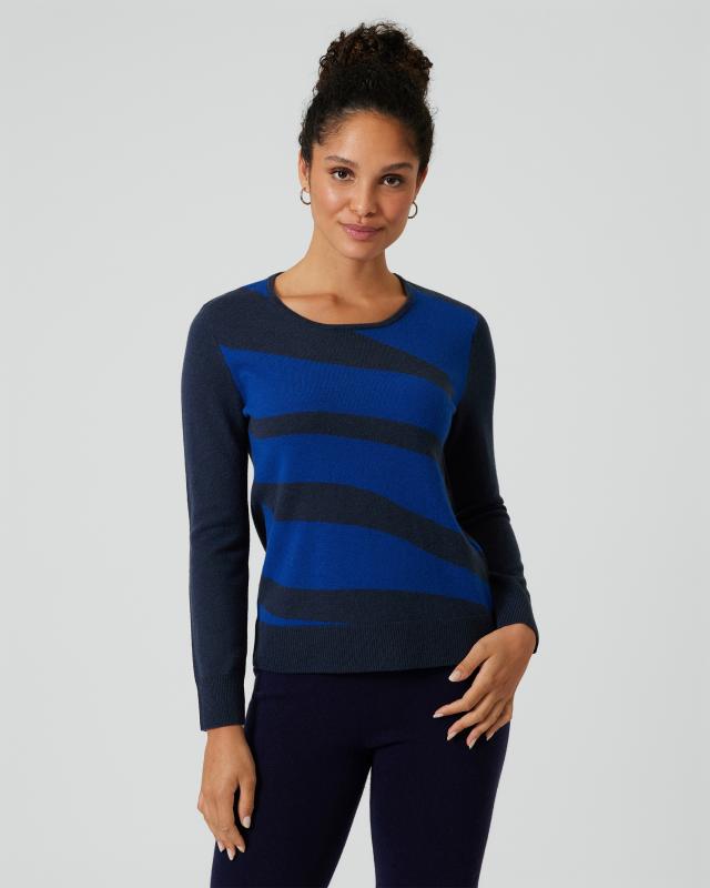 My Cashmere Moments Cashmere Blend Pullover mit Muster günstig online kaufen