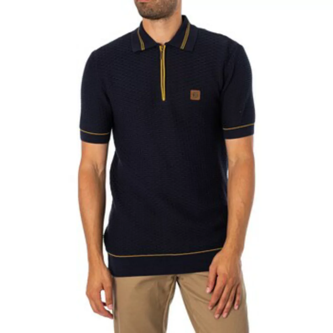 Trojan  Poloshirt Poloshirt mit Korbgeflecht und feiner Maschenweite günstig online kaufen