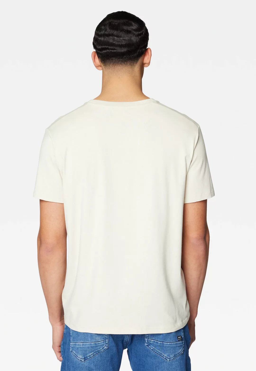 Mavi Rundhalsshirt "NATURAL DYED TEE", Natural Dye Tee günstig online kaufen