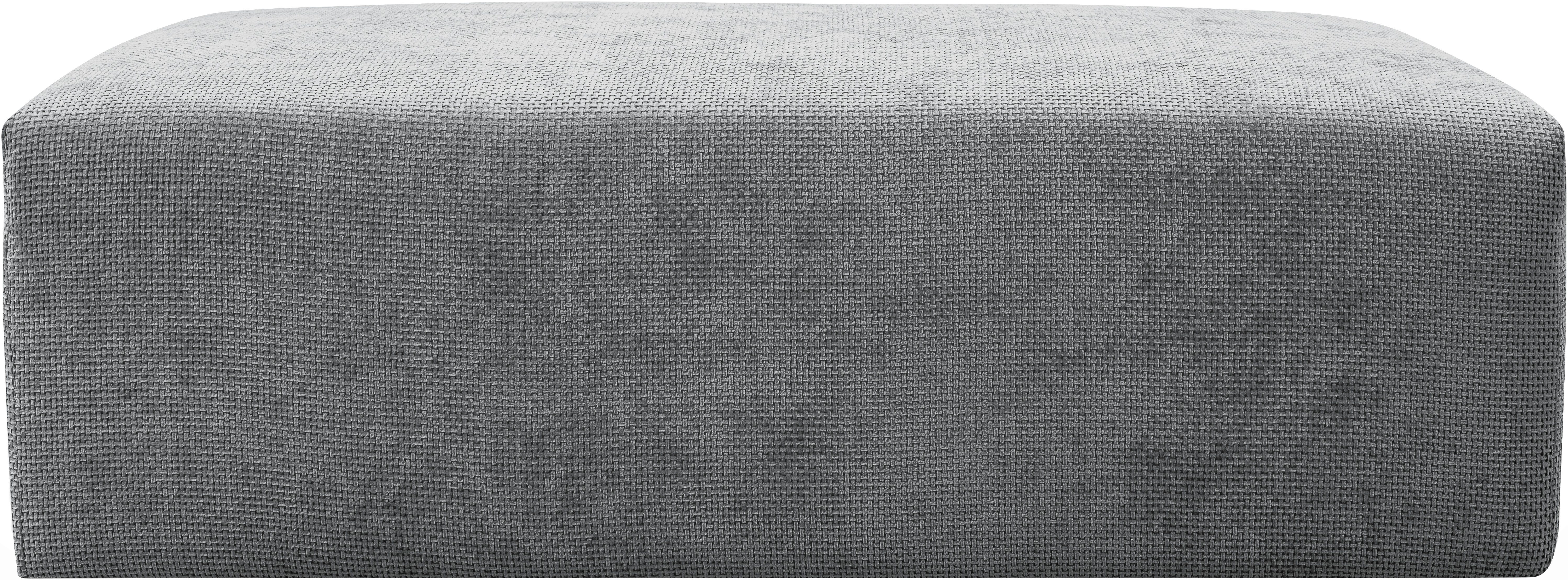 WERK2 Polsterhocker "Zeus-XL", Curvy Trend Hocker mit urbaner Optik günstig online kaufen