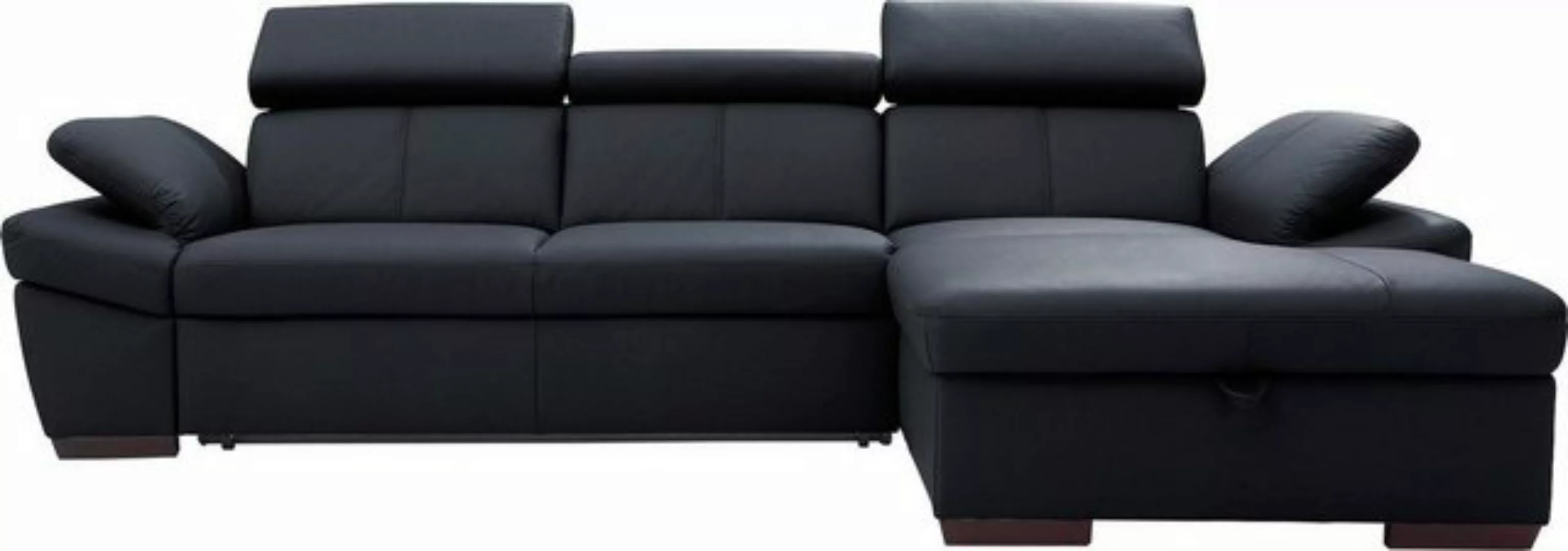 exxpo - sofa fashion Ecksofa Salerno, L-Form, inkl. Kopf- und Armteilverste günstig online kaufen