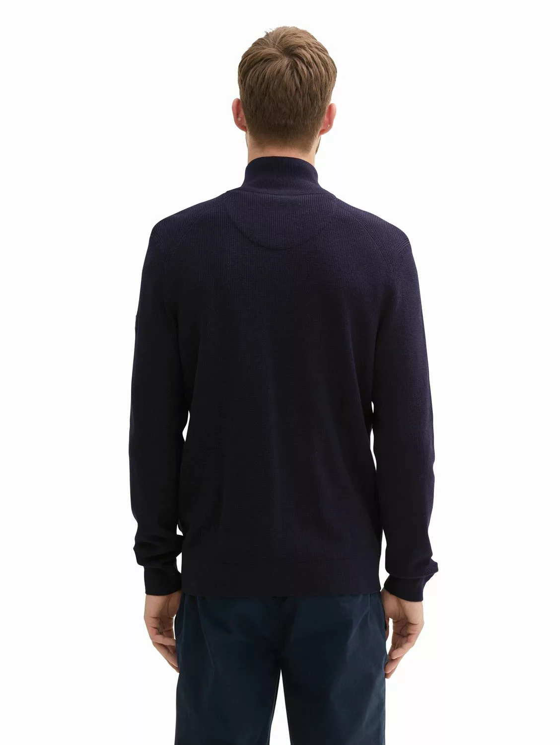 Tom Tailor Herren Strickjacke STRUCTURED KNIT - Regular Fit günstig online kaufen