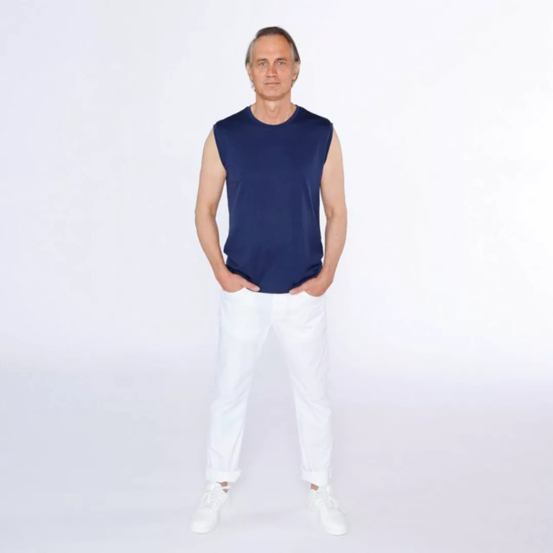 Kaipara - Merino Sportswear Muskelshirt Merino Tank Top Herren Slimfit 150 günstig online kaufen