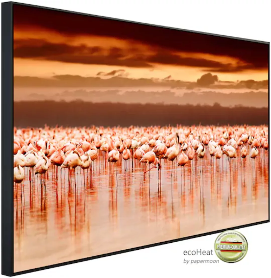 Papermoon Infrarotheizung »Afrikanische Flamingos« günstig online kaufen
