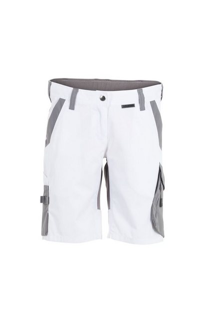 Planam Shorts Damen Shorts Norit weiß/zink Größe XL (1-tlg) günstig online kaufen