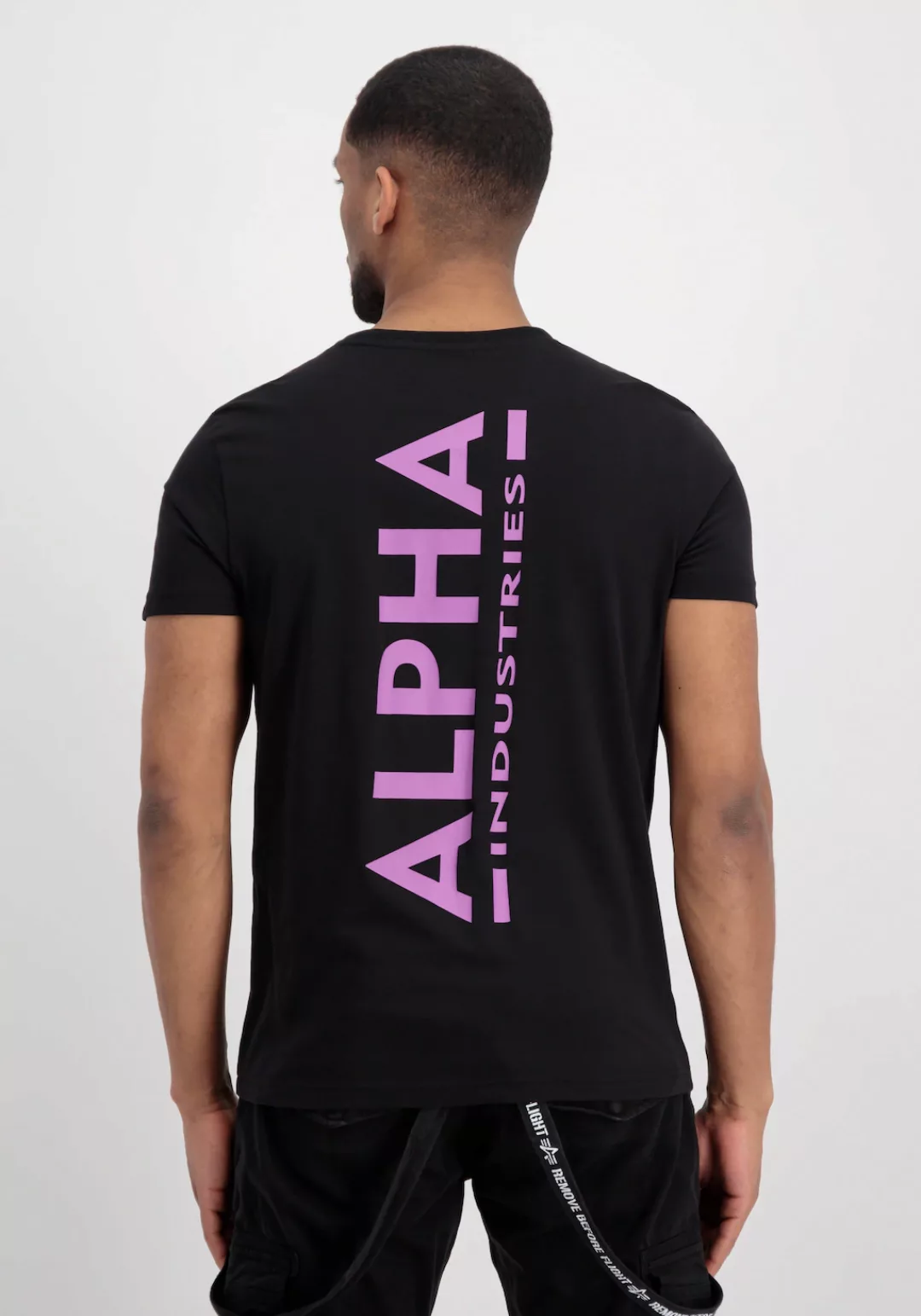 Alpha Industries T-Shirt "Alpha Industries Men - T-Shirts Backprint T" günstig online kaufen