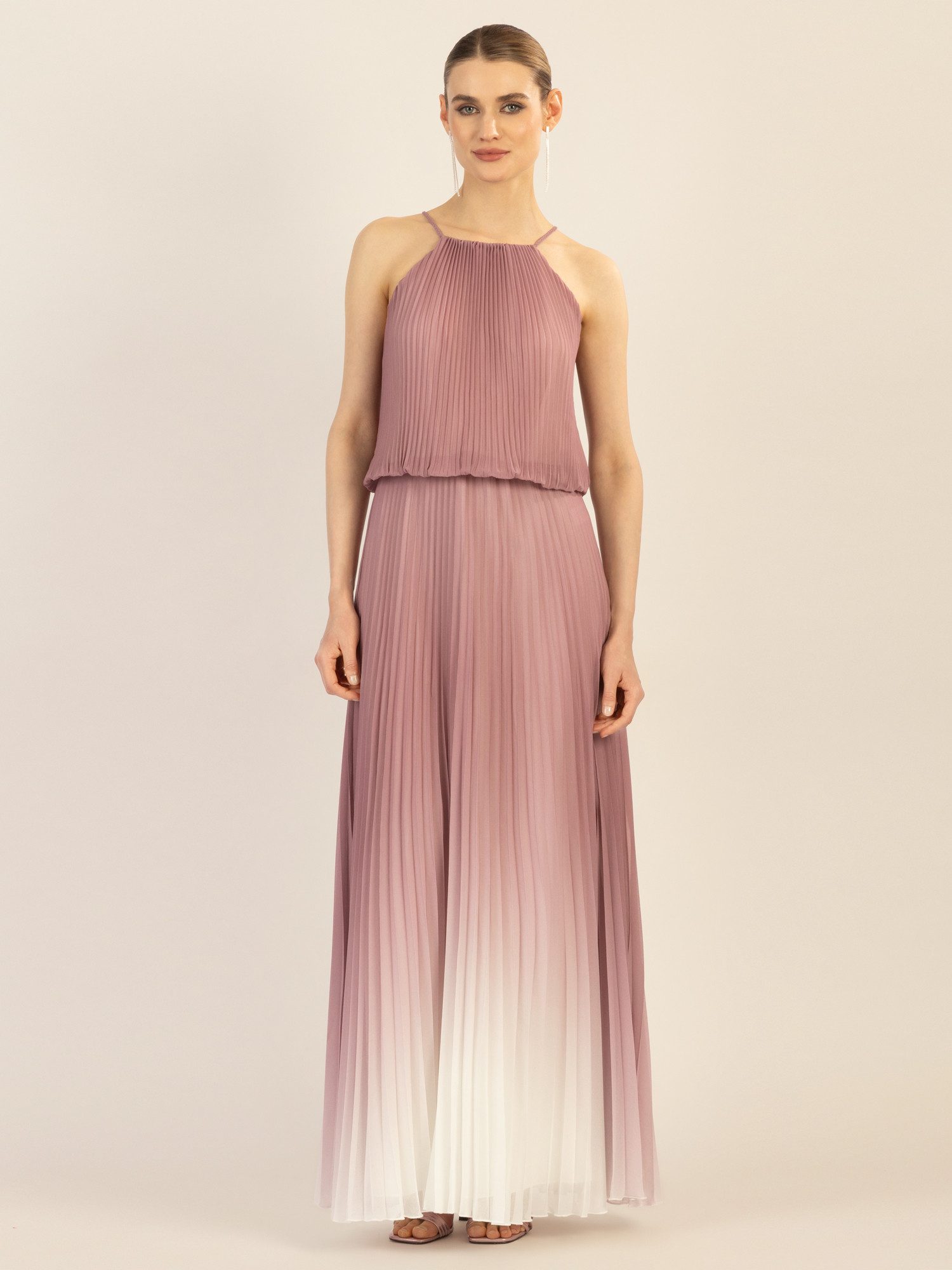 Apart Abendkleid im Neckholder Stil mit günstig online kaufen