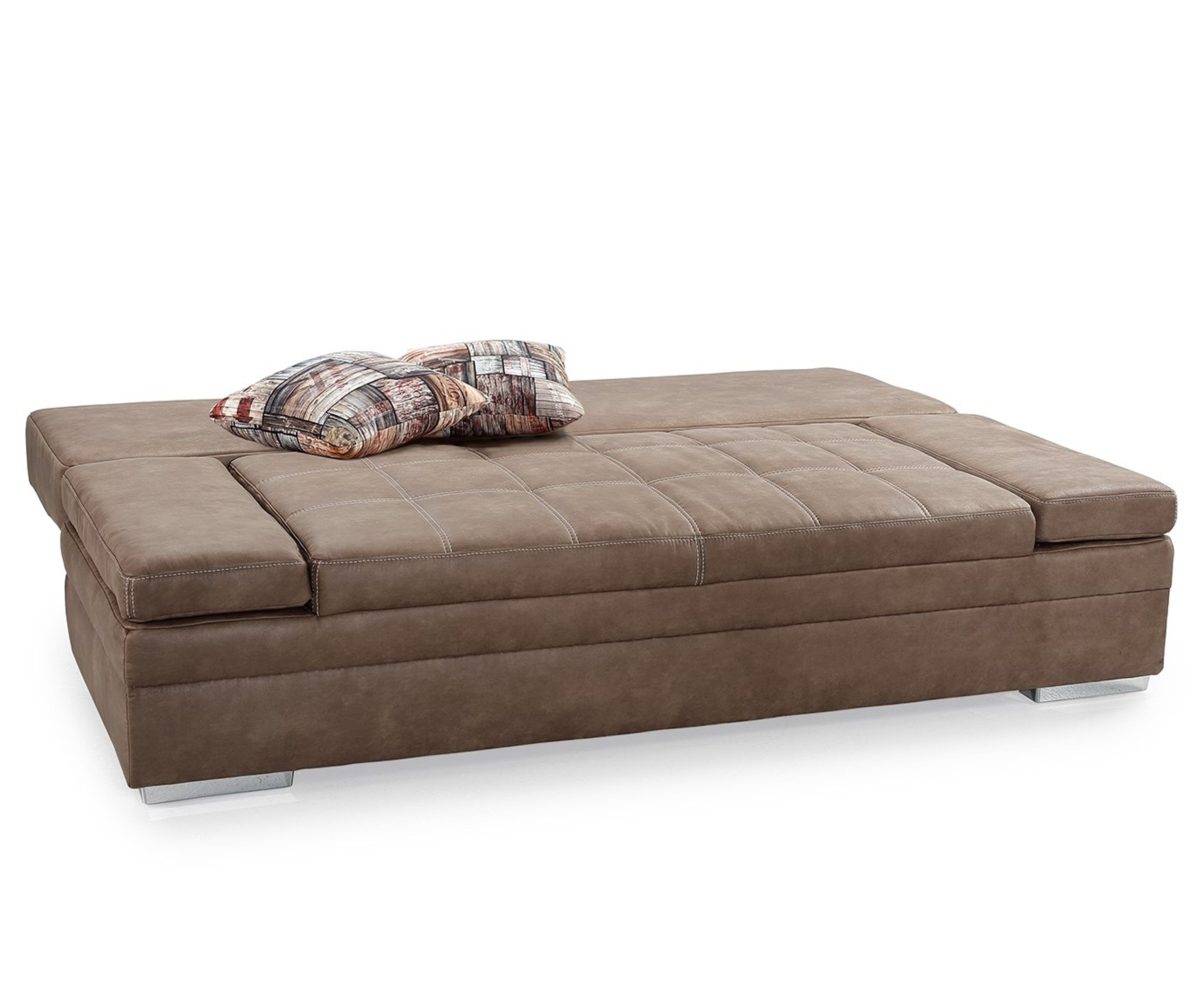 luma-home Schlafsofa 15116, mit Bettkasten B200/T100/H84 günstig online kaufen
