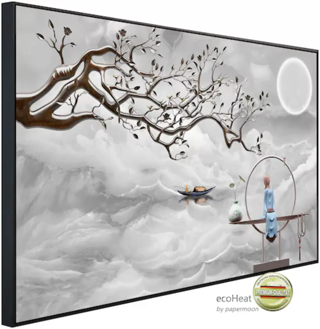Papermoon Infrarotheizung »Wolkenmeer mir Baum« günstig online kaufen