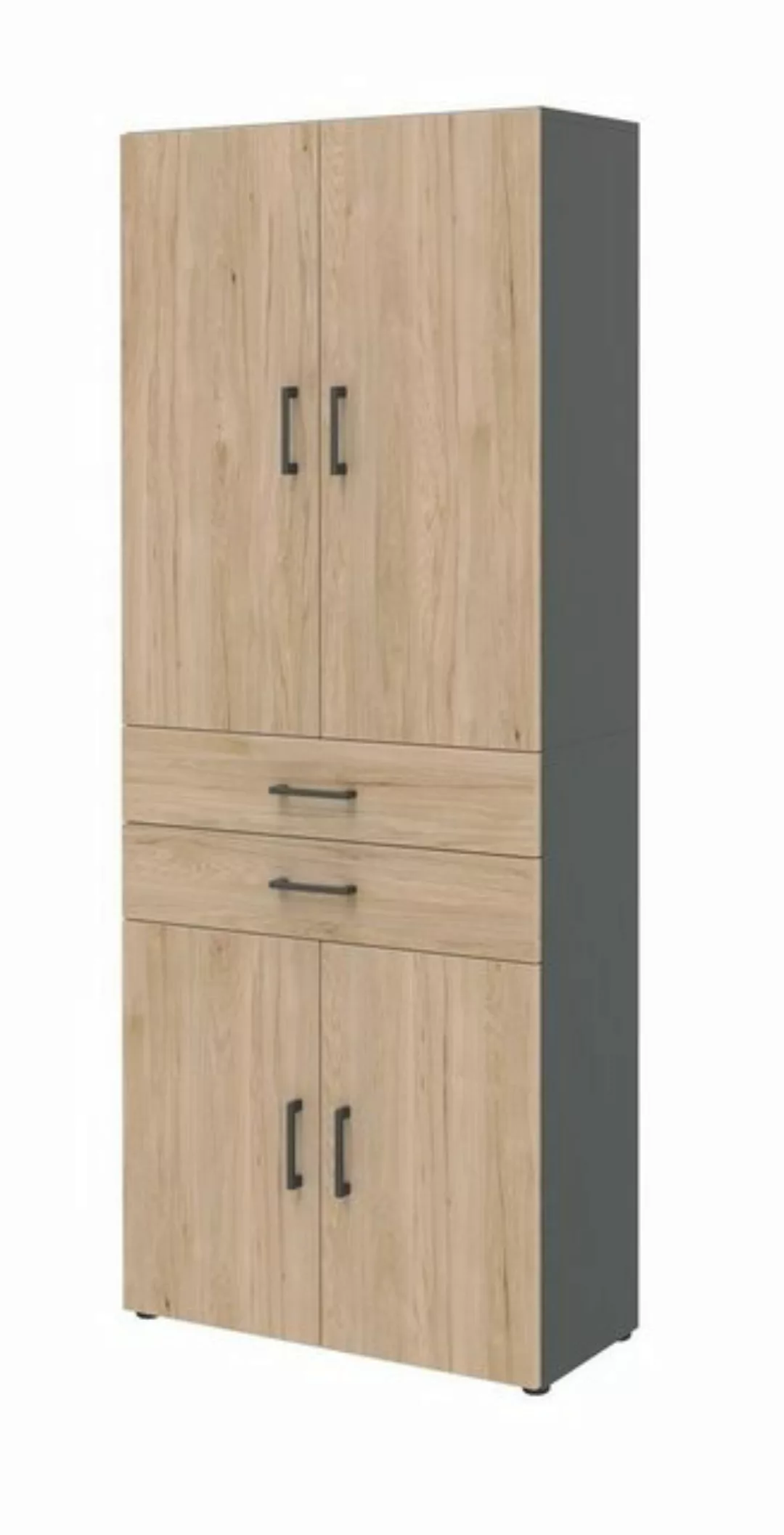 möbelando Aktenschrank 859 home.office by rb mit 4 Türen und 2 Schubkästen günstig online kaufen