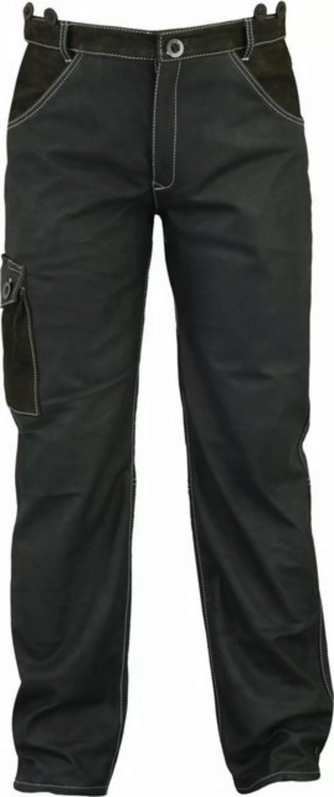 Fuente Leather Wears Bikerhose Lange Lederjeans Herren 5 Pocket Lederhose N günstig online kaufen