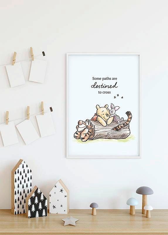 Komar Poster »Winnie Pooh Path«, Disney, (1 St.), Kinderzimmer, Schlafzimme günstig online kaufen