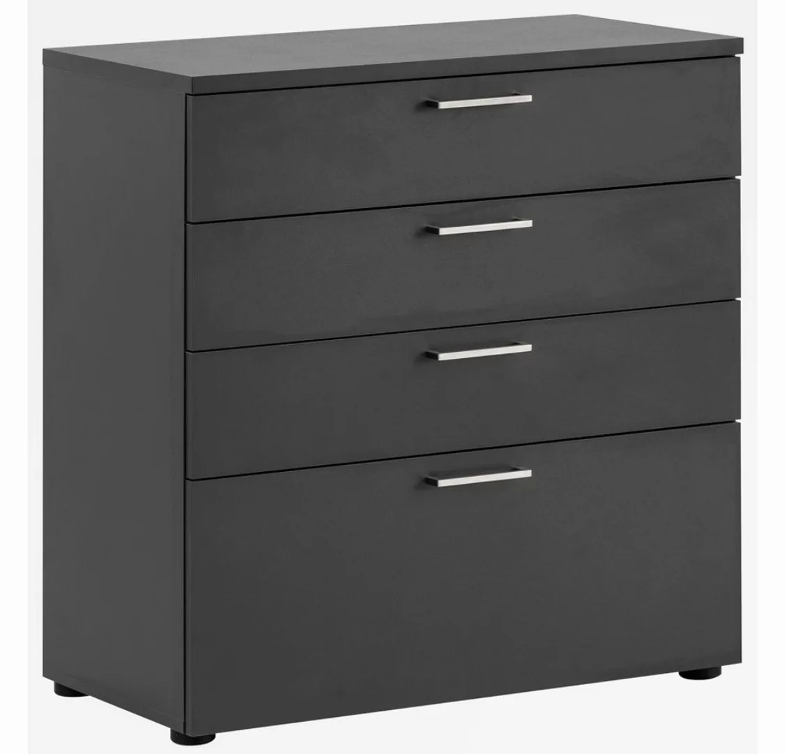 Lomadox Aktenschrank META-80 Büro Schrank Kommode anthrazit 80,2x84,2x41 cm günstig online kaufen